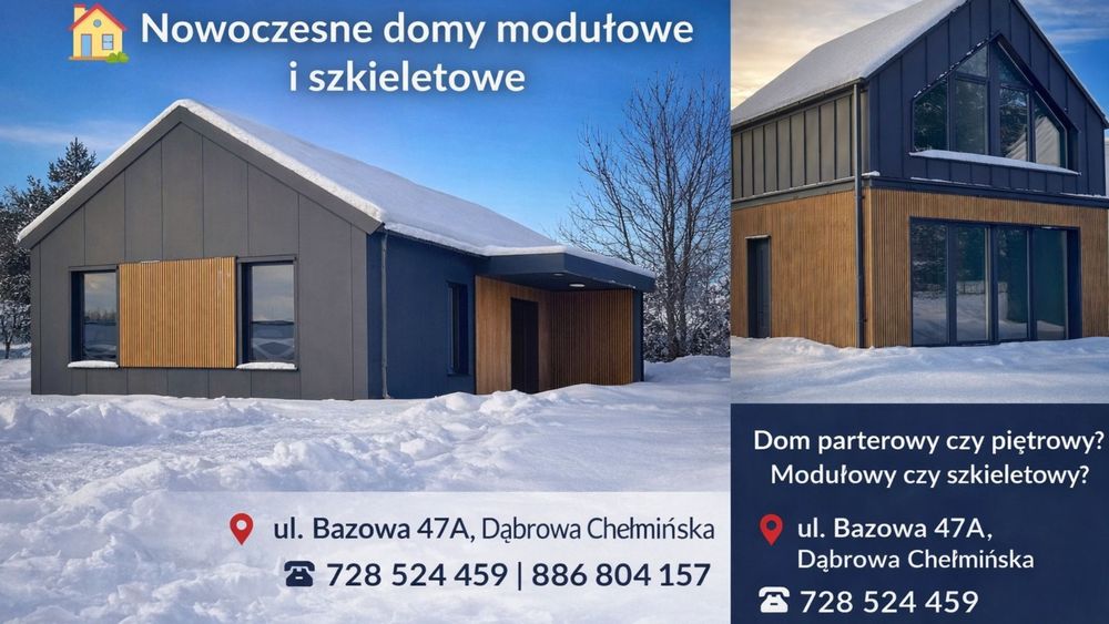 Innowacyjne domy modułowe pod klucz: wygoda i nowoczesny design